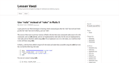 Desktop Screenshot of lessanvaezi.com