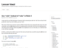 Tablet Screenshot of lessanvaezi.com
